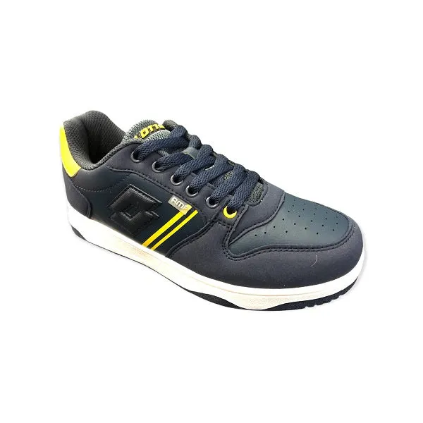 Lotto scarpa da ginnastica da ragazzo Rocket AMF L 216917 6Y3 blu
