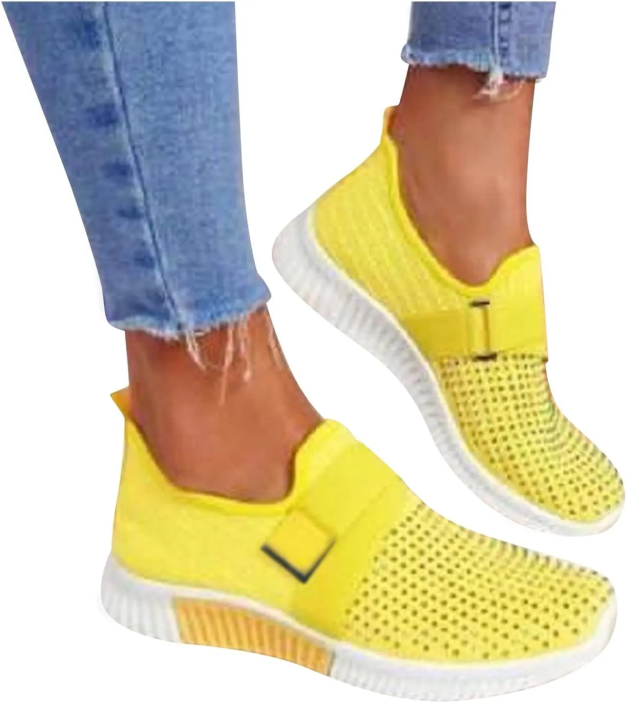Women's Canvas Casual Shoes Dating Platform Slip-On High Top Sneakers Bling Tennis Shoes for Women Rhinestones Shoes Loafers Women Sneakers for Mens